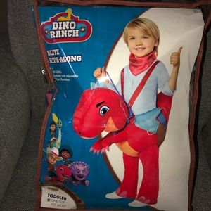 Dino Ranch costume with hat. Toddler one size fits all